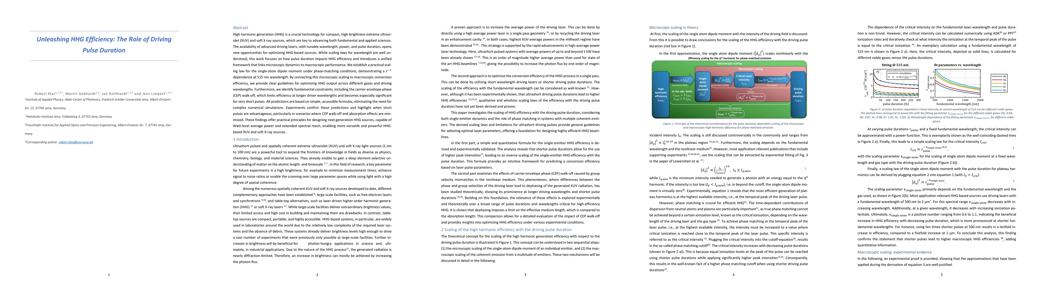Thumbnail for Unleashing HHG Efficiency: The Role of Driving Pulse Duration