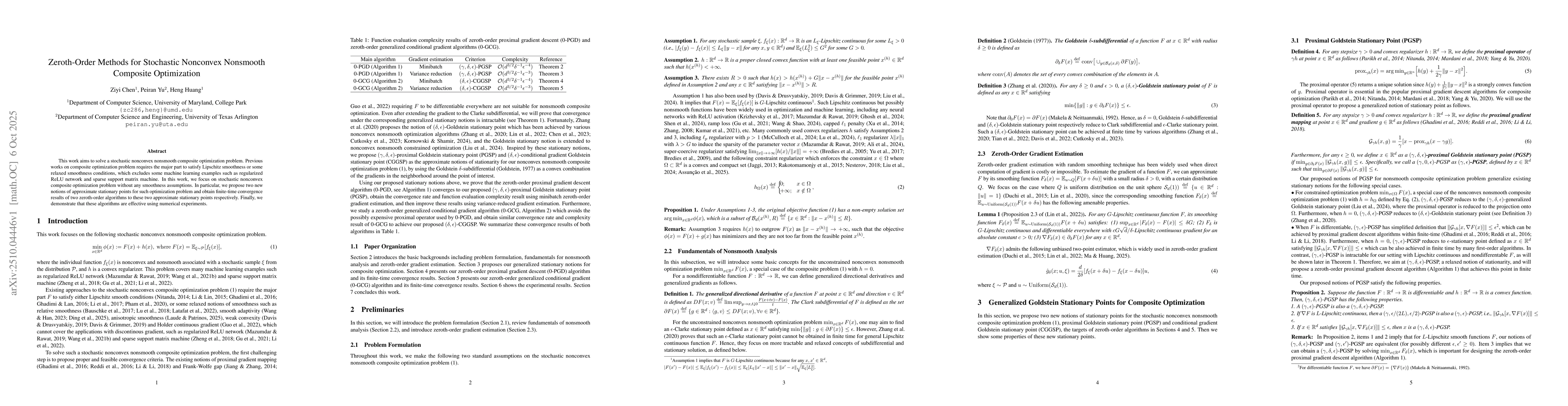 Thumbnail for Zeroth-Order Methods for Stochastic Nonconvex Nonsmooth Composite
  Optimization