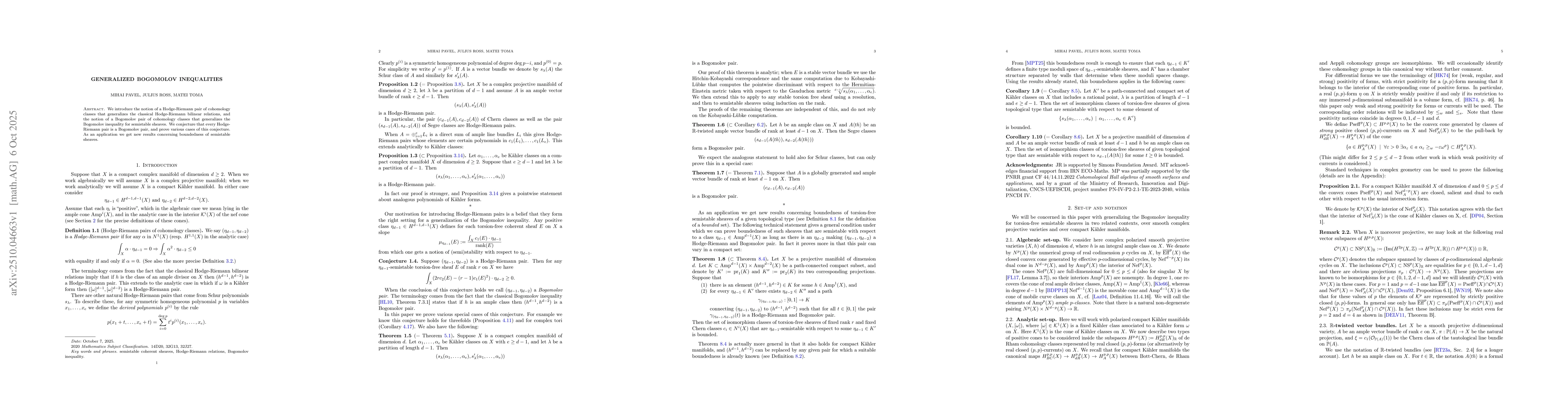 Thumbnail for Generalized Bogomolov Inequalities