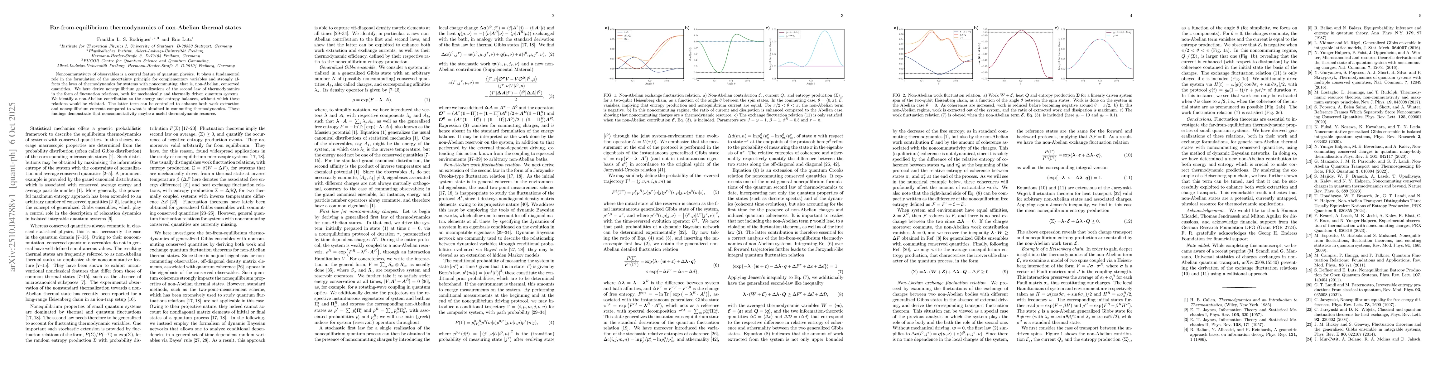 Thumbnail for Far-from-equilibrium thermodynamics of non-Abelian thermal states