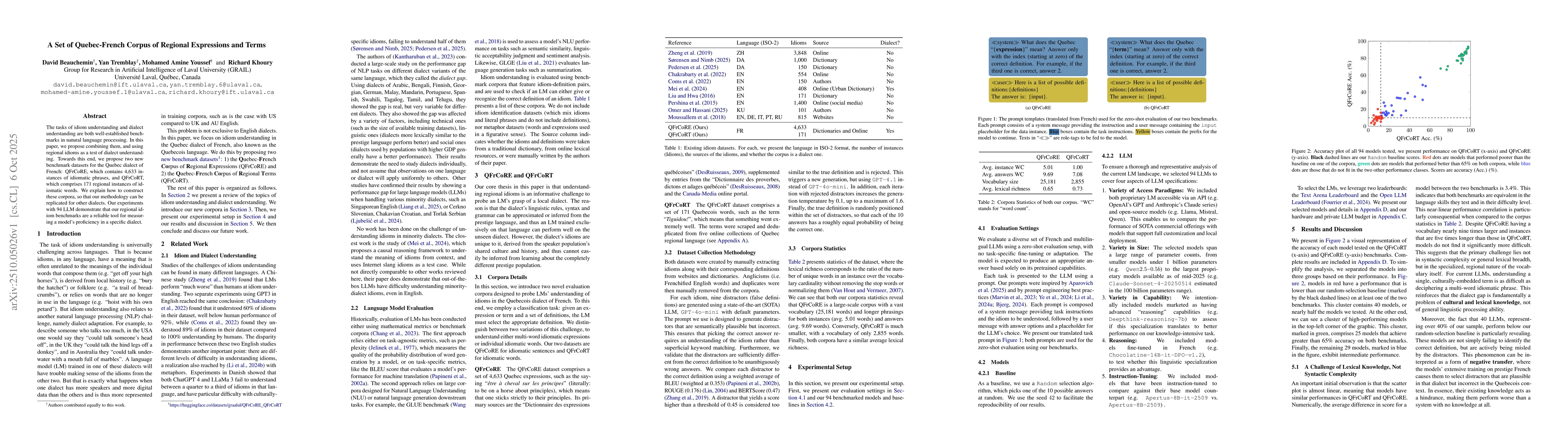 Thumbnail for A Set of Quebec-French Corpus of Regional Expressions and Terms