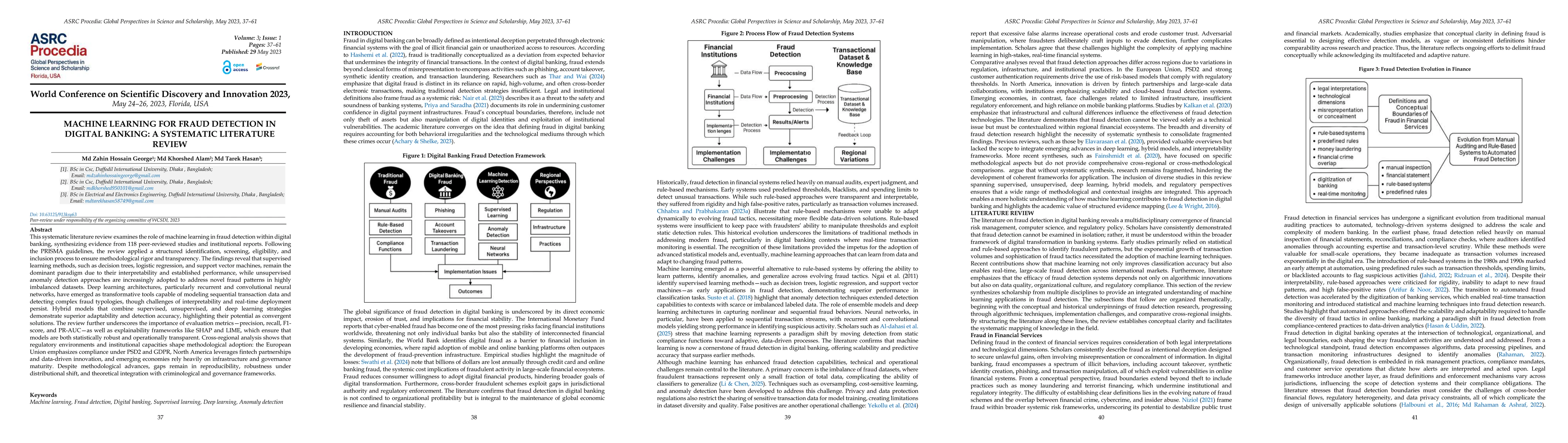 Thumbnail for Machine learning for fraud detection in digital banking: a systematic
  literature review REVIEW