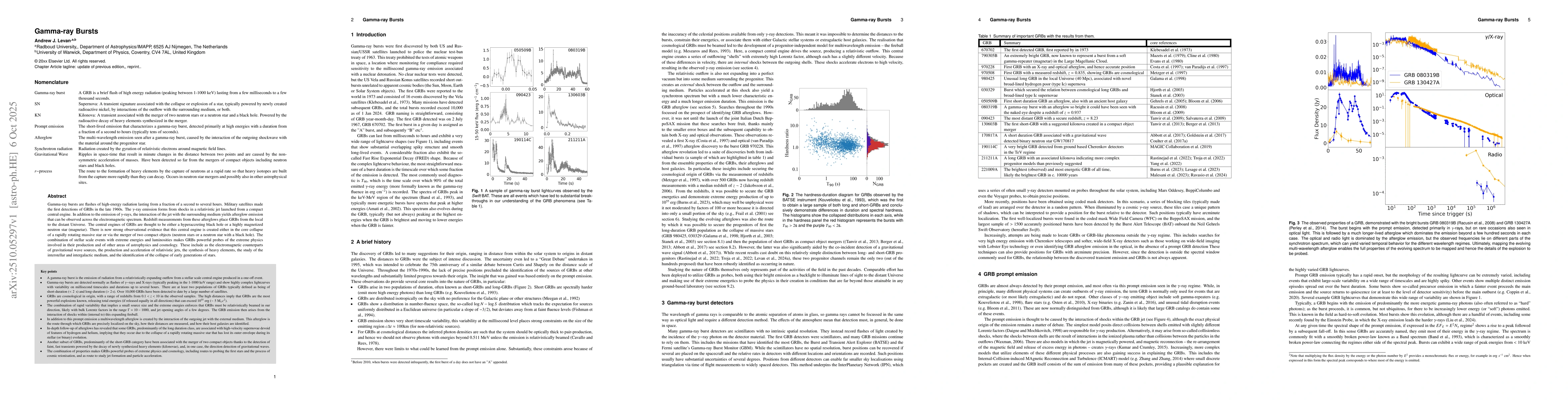 Thumbnail for Gamma-ray Bursts