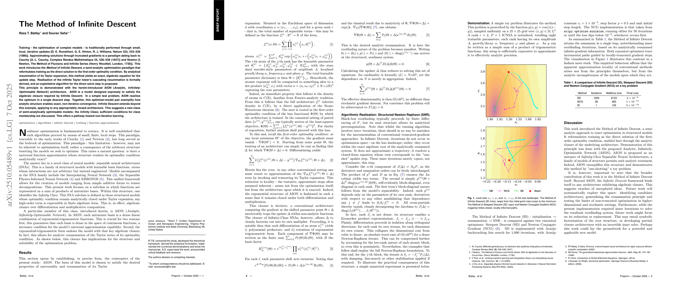 Thumbnail for The Method of Infinite Descent