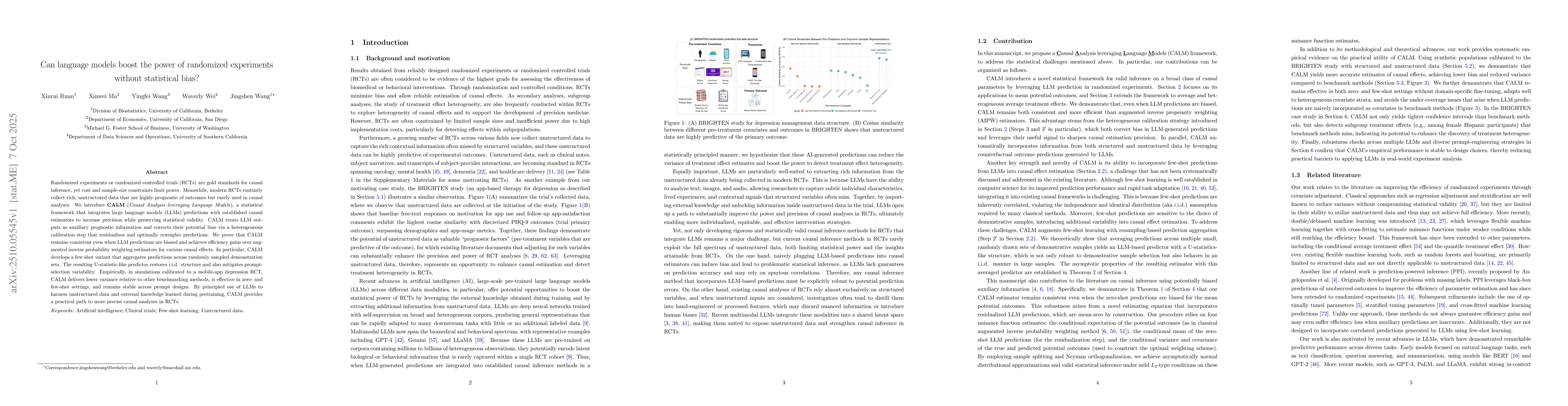 Thumbnail for Can language models boost the power of randomized experiments without
  statistical bias?
