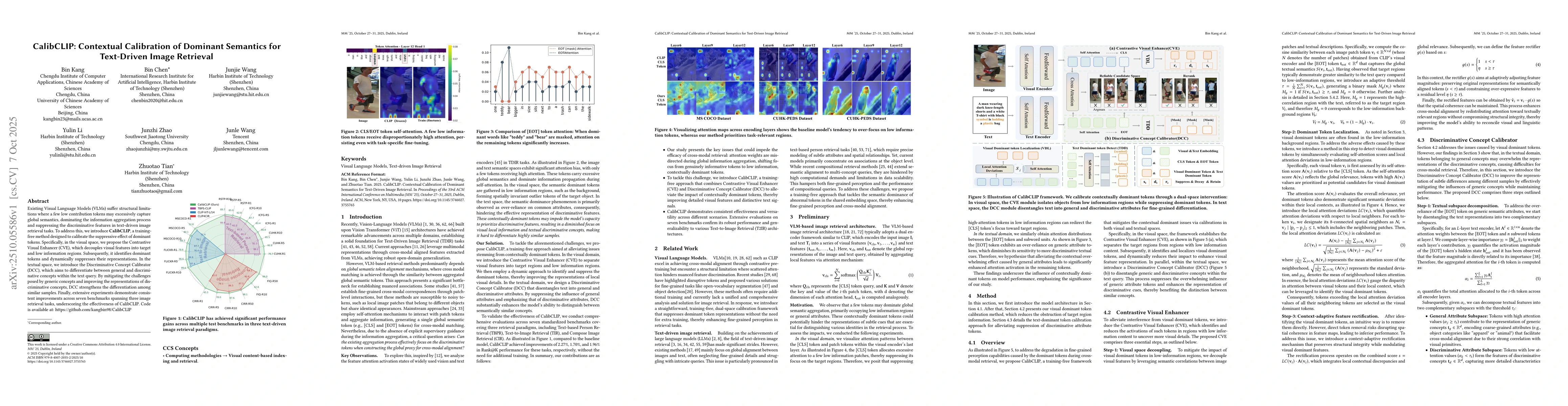 Thumbnail for CalibCLIP: Contextual Calibration of Dominant Semantics for Text-Driven
  Image Retrieval