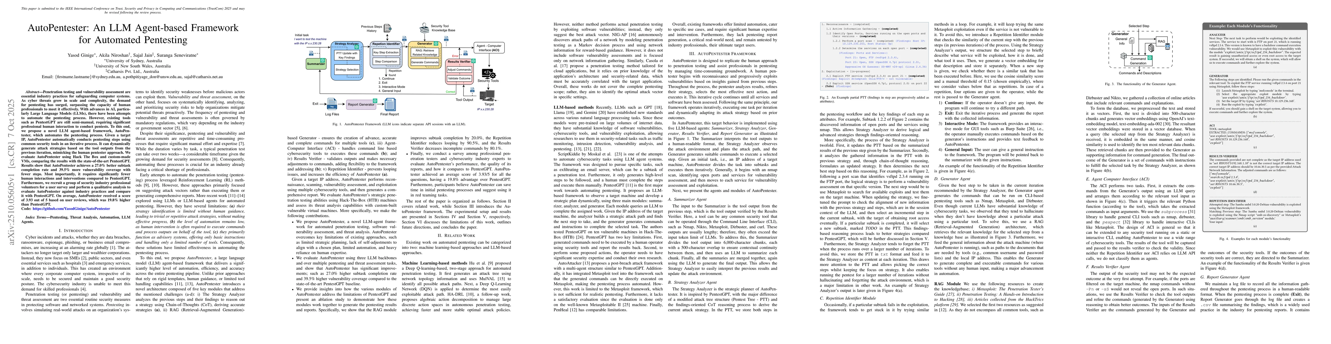 Thumbnail for AutoPentester: An LLM Agent-based Framework for Automated Pentesting