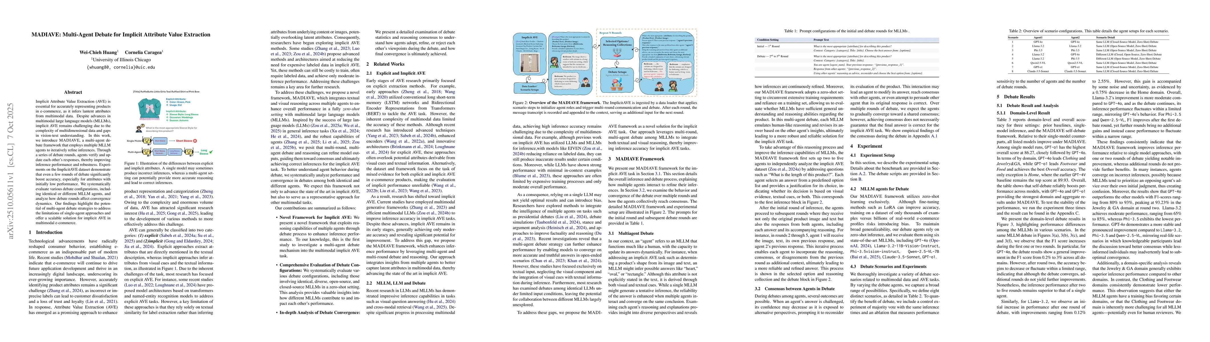 Thumbnail for MADIAVE: Multi-Agent Debate for Implicit Attribute Value Extraction