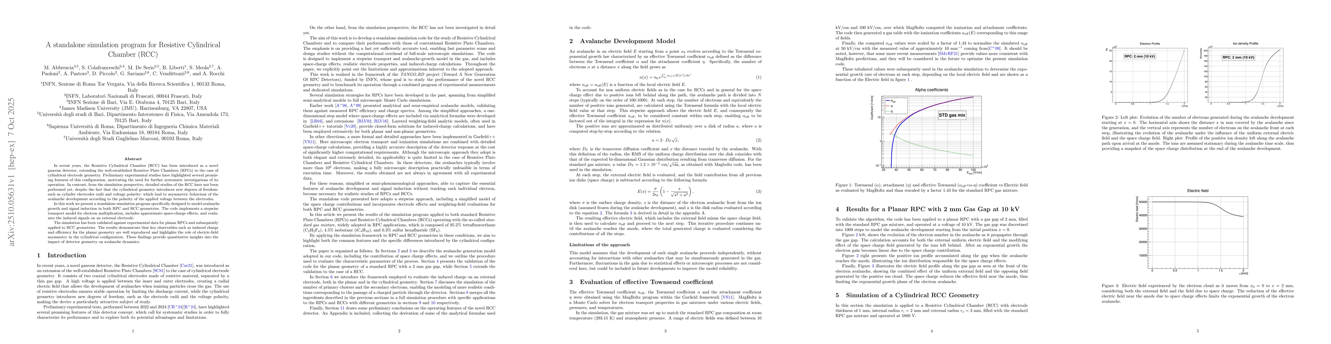 Thumbnail for A standalone simulation program for Resistive Cylindrical Chamber (RCC)