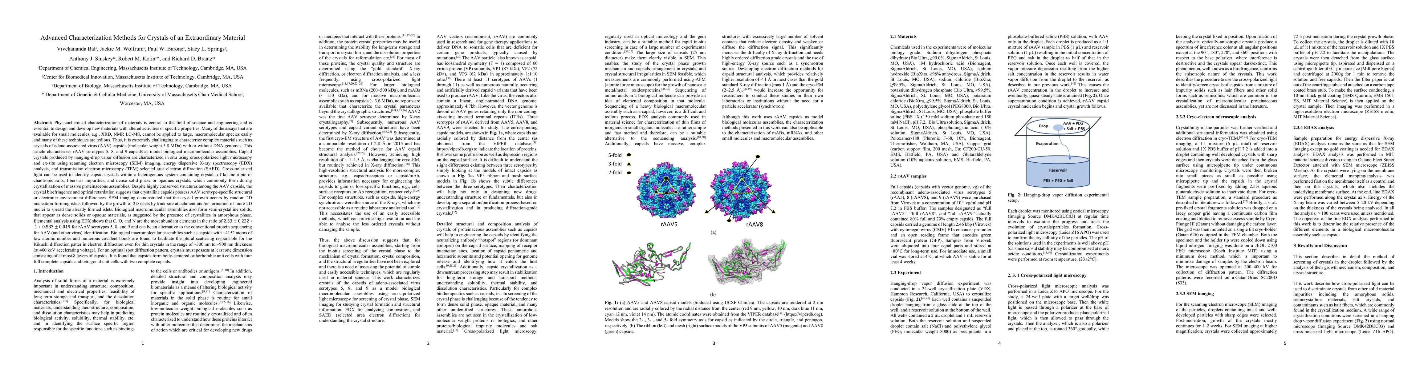 Thumbnail for Advanced Characterization Methods for Crystals of an Extraordinary
  Material