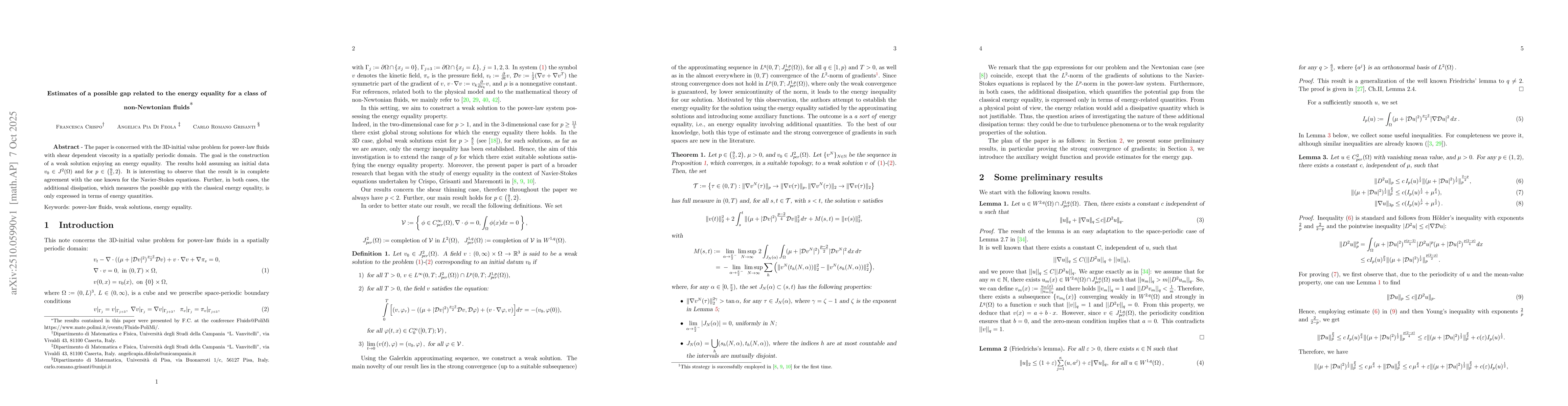Thumbnail for Estimates of a possible gap related to the energy equality for a class
  of non-Newtonian fluids