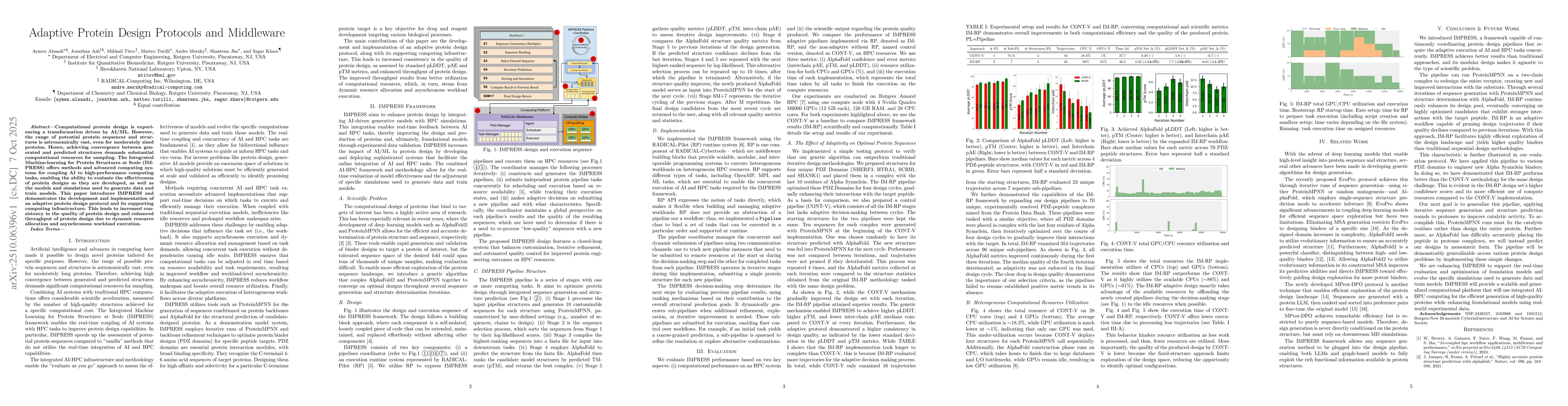 Thumbnail for Adaptive Protein Design Protocols and Middleware