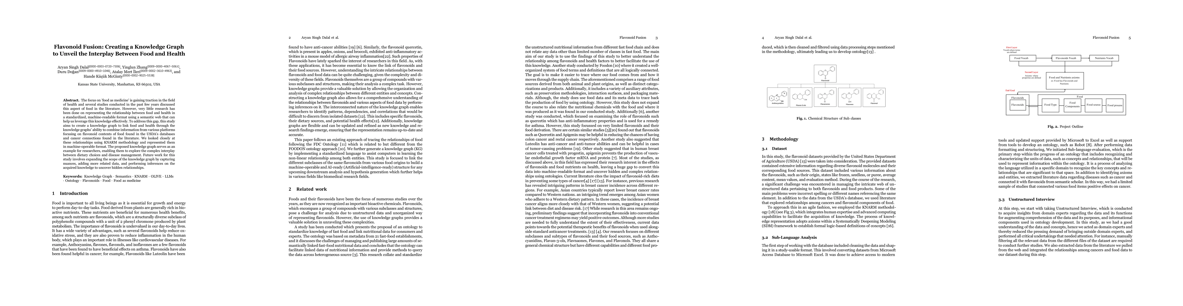 Thumbnail for Flavonoid Fusion: Creating a Knowledge Graph to Unveil the Interplay
  Between Food and Health