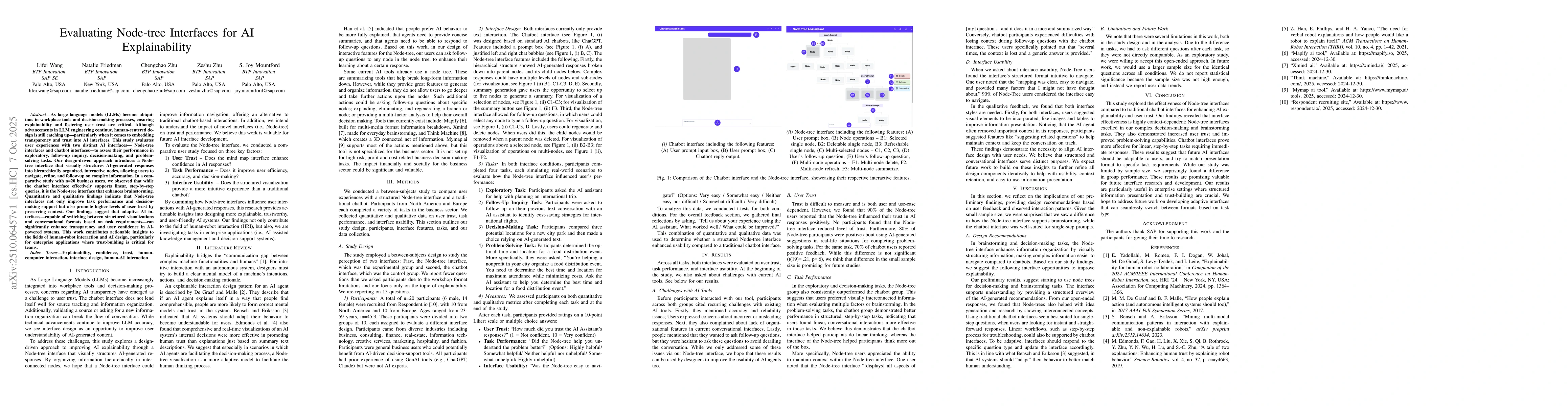 Thumbnail for Evaluating Node-tree Interfaces for AI Explainability