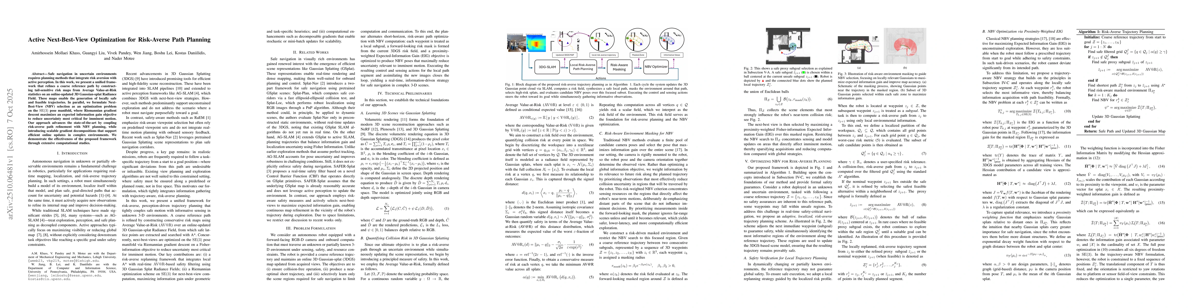 Thumbnail for Active Next-Best-View Optimization for Risk-Averse Path Planning