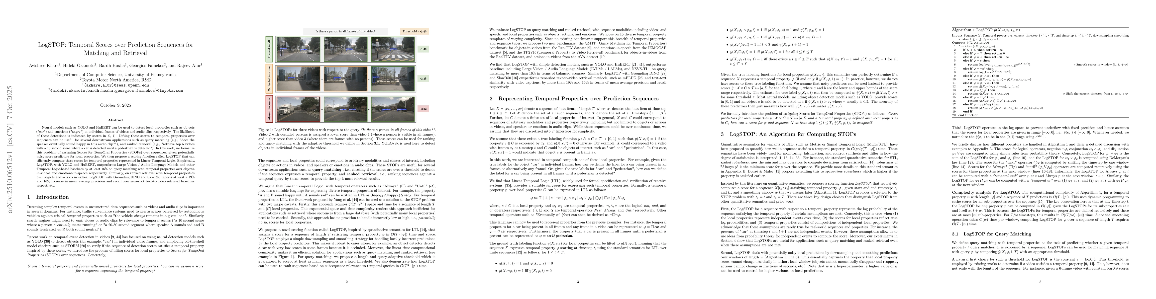 Thumbnail for LogSTOP: Temporal Scores over Prediction Sequences for Matching and
  Retrieval