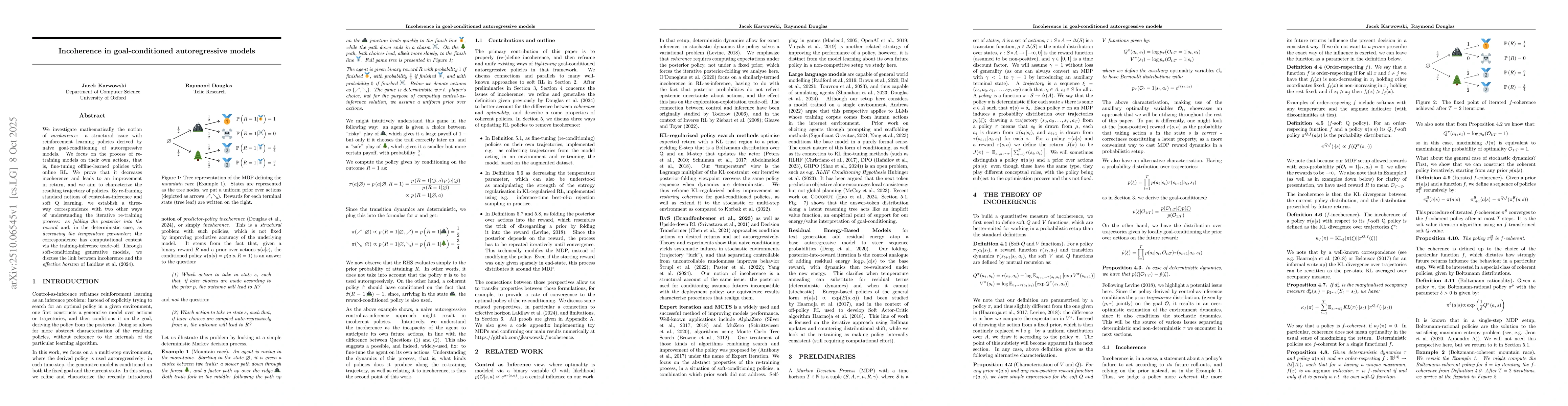 Thumbnail for Incoherence in goal-conditioned autoregressive models