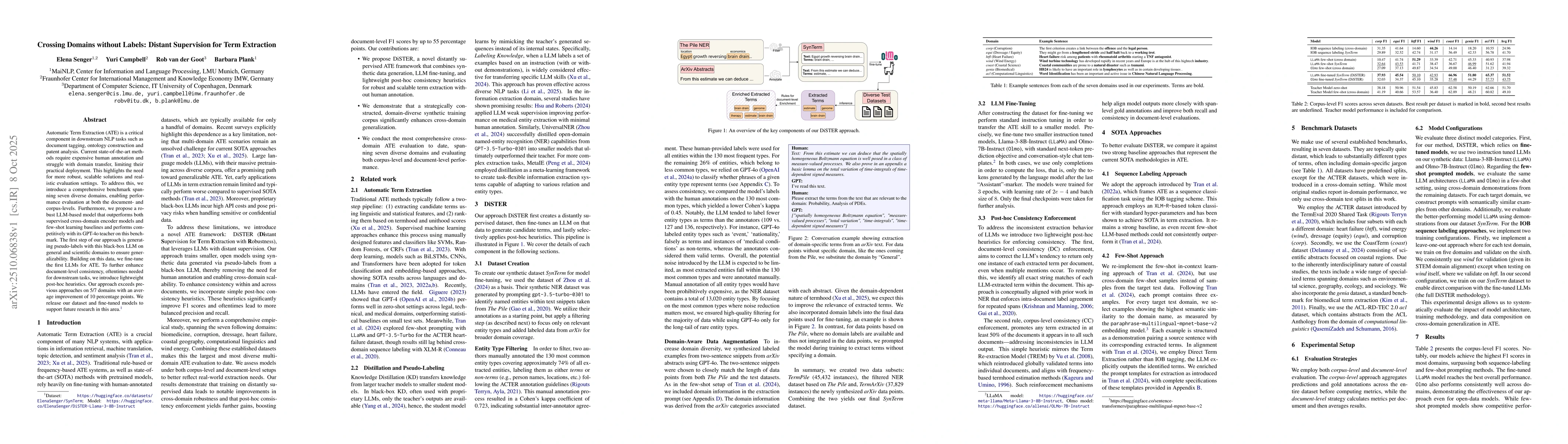 Thumbnail for Crossing Domains without Labels: Distant Supervision for Term Extraction