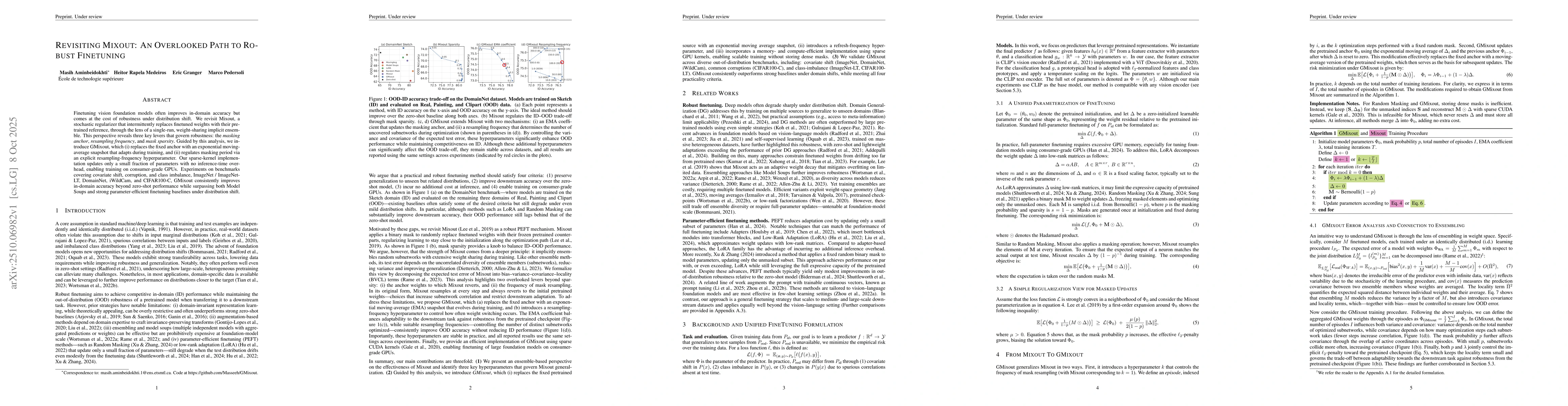 Thumbnail for Revisiting Mixout: An Overlooked Path to Robust Finetuning