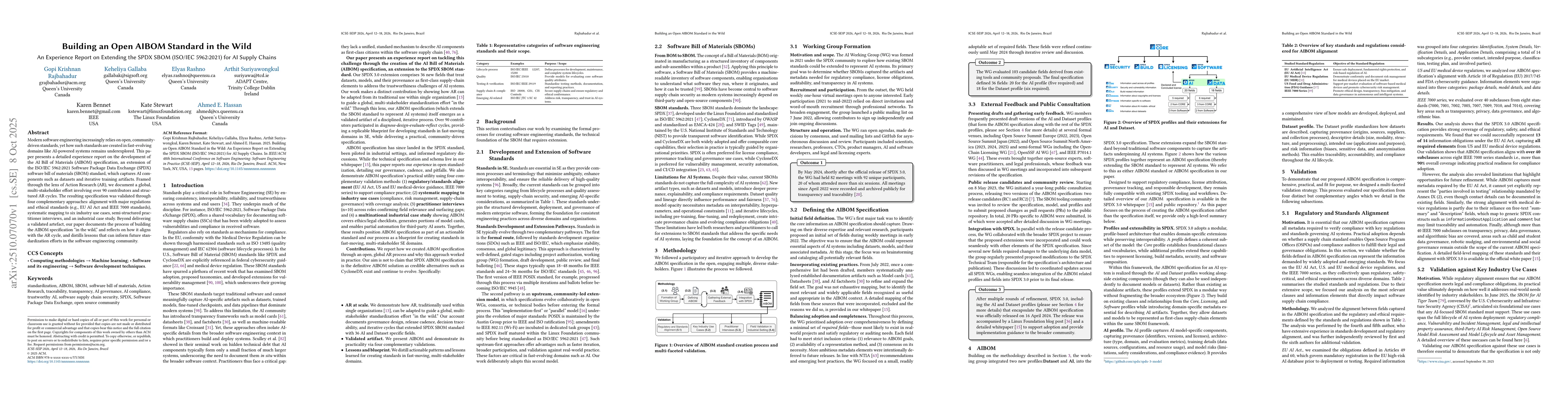 Thumbnail for Building an Open AIBOM Standard in the Wild