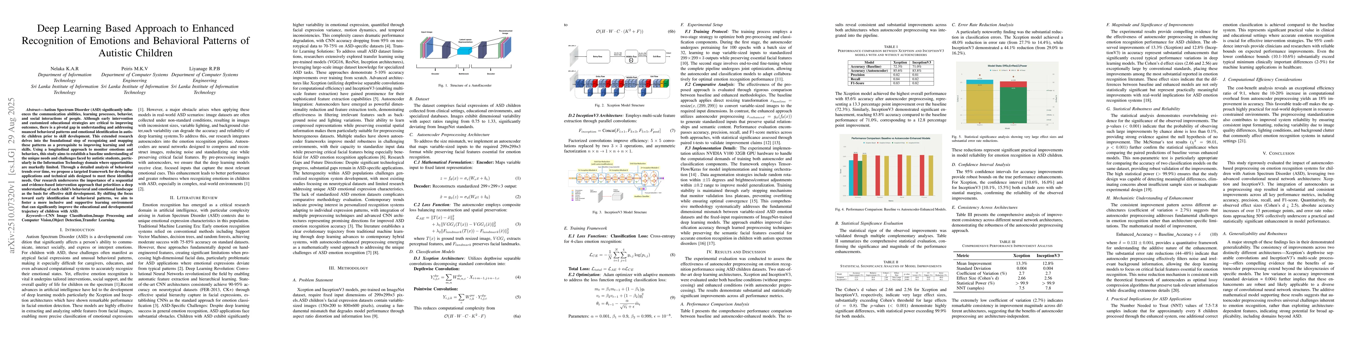Thumbnail for Deep Learning Based Approach to Enhanced Recognition of Emotions and
  Behavioral Patterns of Autistic Children