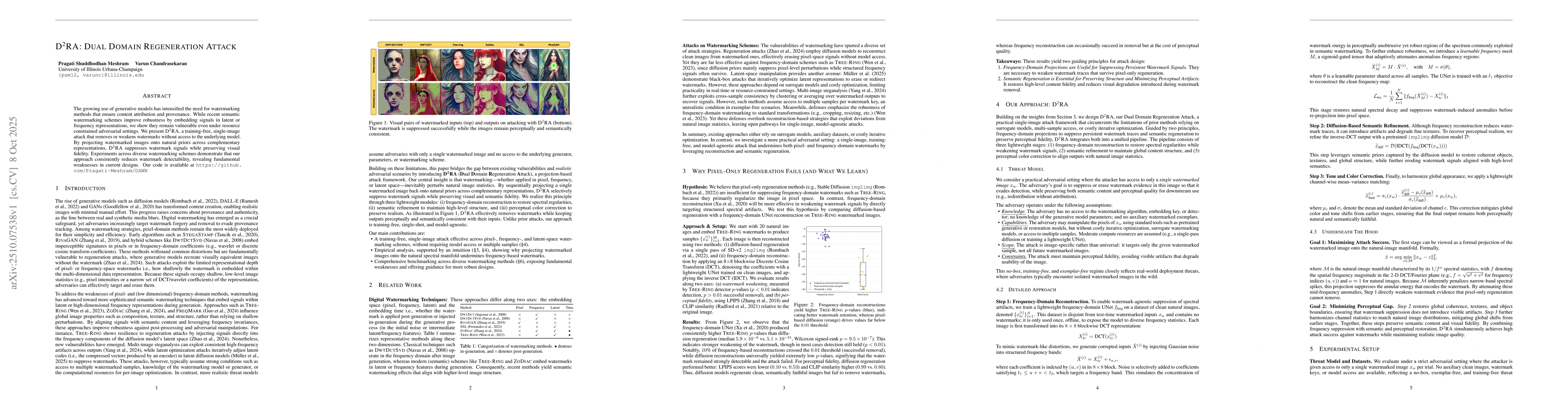 Thumbnail for D2RA: Dual Domain Regeneration Attack