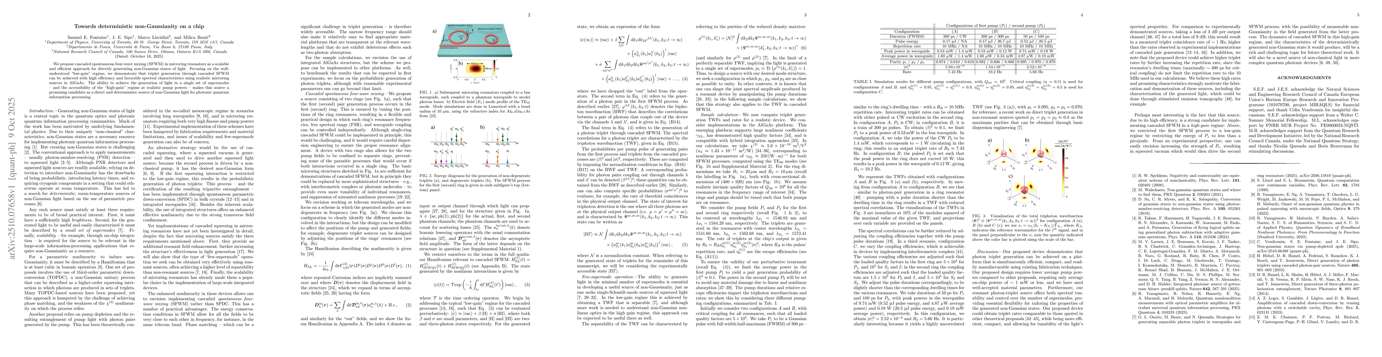 Thumbnail for Towards deterministic non-Gaussianity on a chip