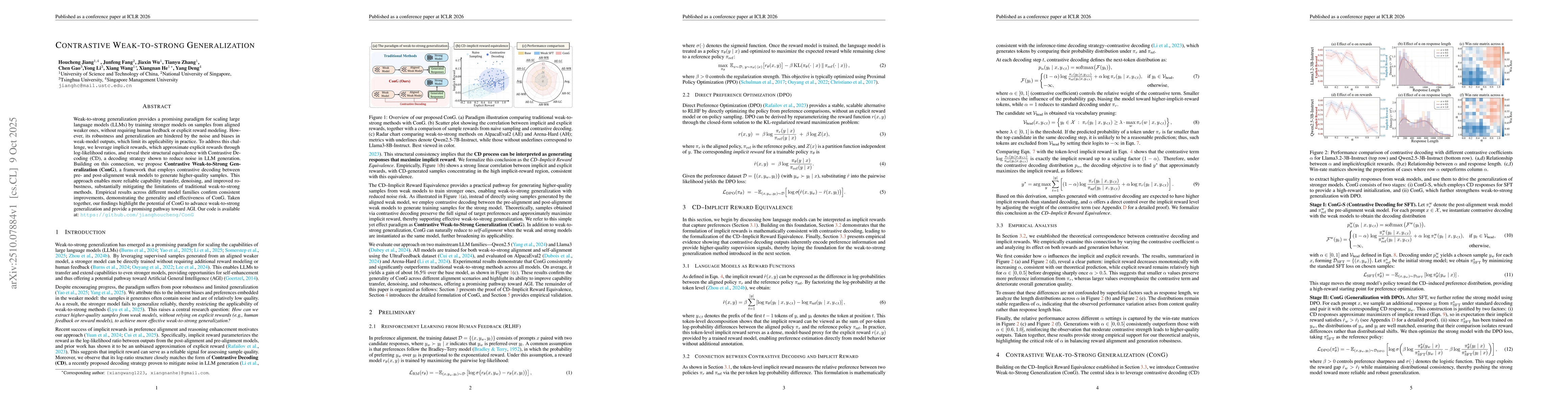 Thumbnail for Contrastive Weak-to-strong Generalization