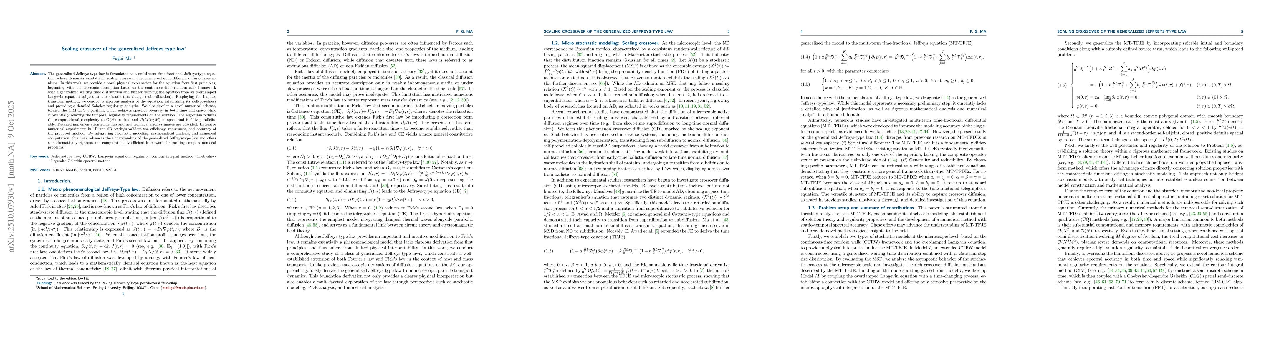 Thumbnail for Scaling crossover of the generalized Jeffreys-type law