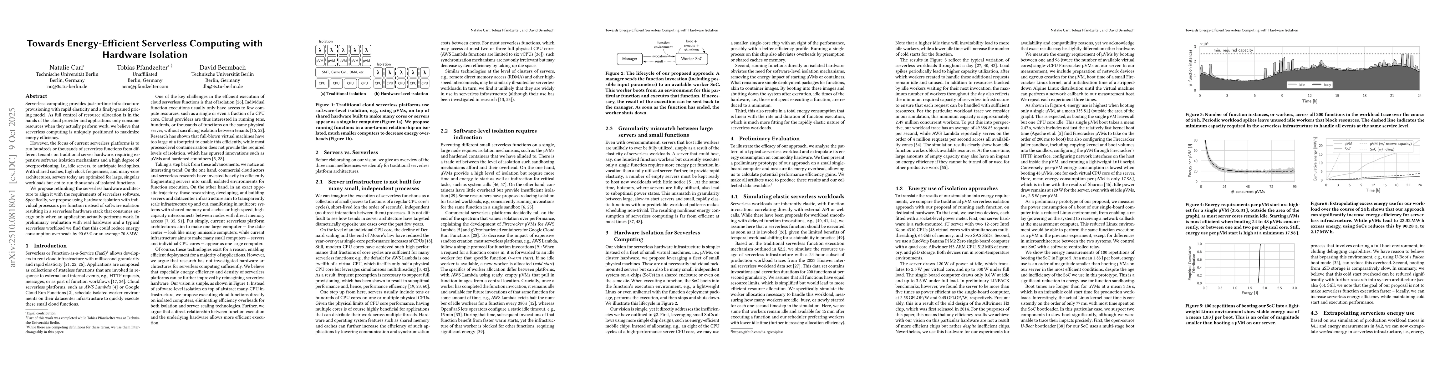 Thumbnail for Towards Energy-Efficient Serverless Computing with Hardware Isolation