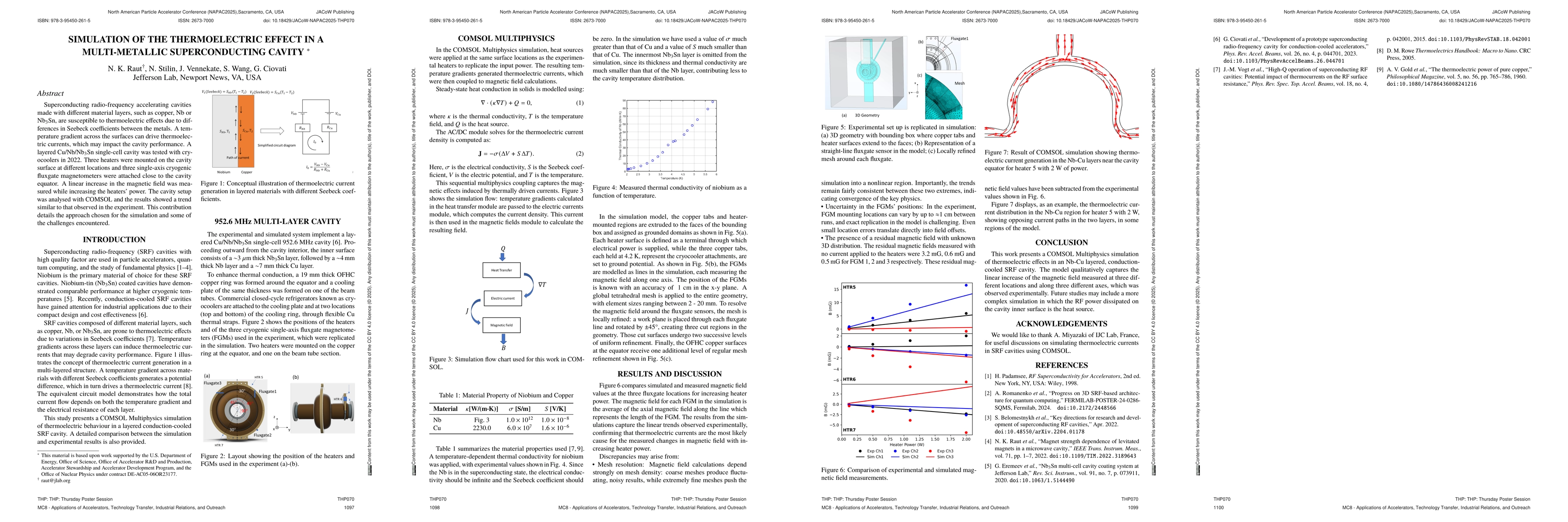 Thumbnail for Simulation of the thermoelectric effect in a multi-metallic
  superconducting cavity