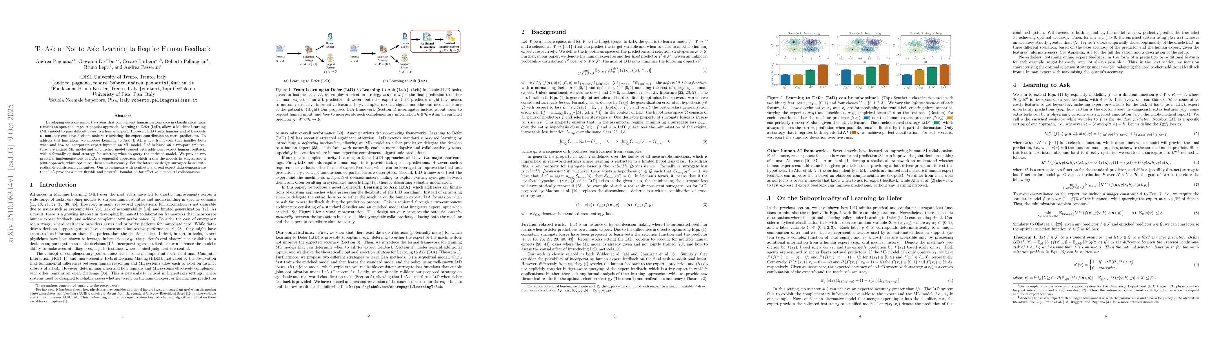 Thumbnail for To Ask or Not to Ask: Learning to Require Human Feedback