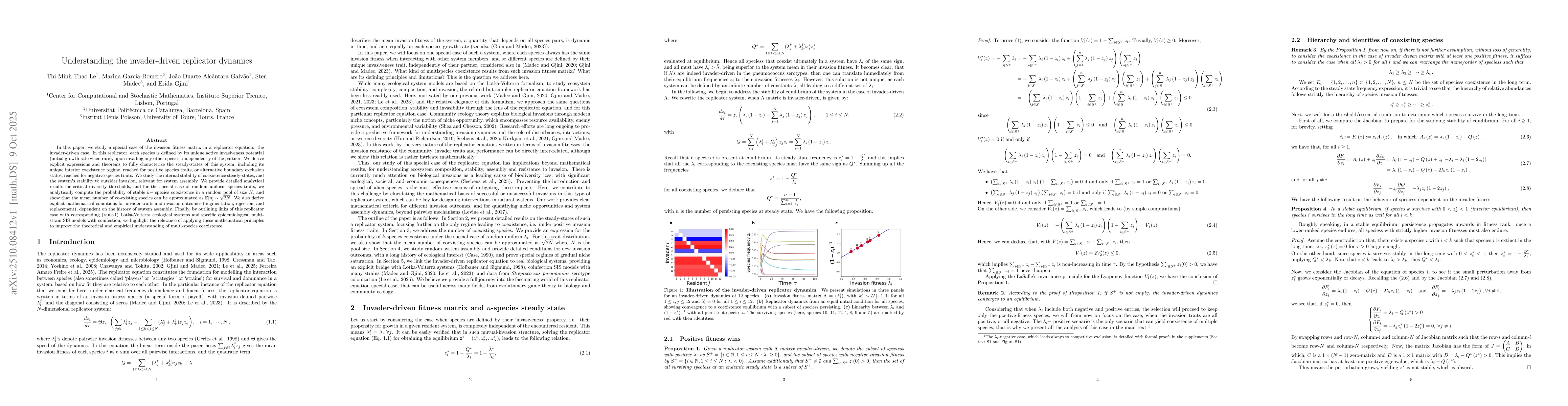Thumbnail for Understanding the invader-driven replicator dynamics