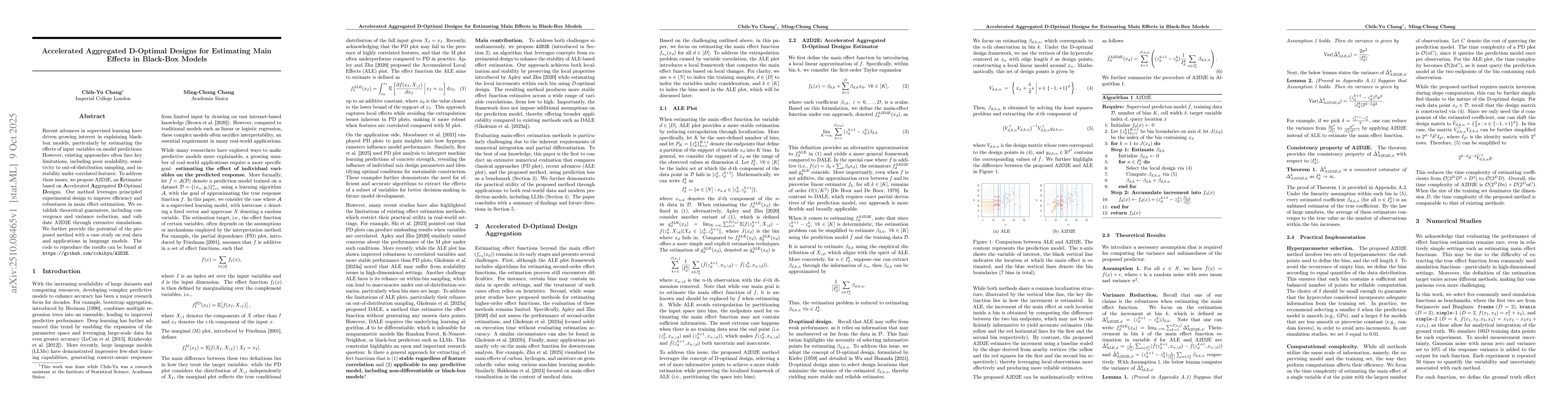 Thumbnail for Accelerated Aggregated D-Optimal Designs for Estimating Main Effects in
  Black-Box Models