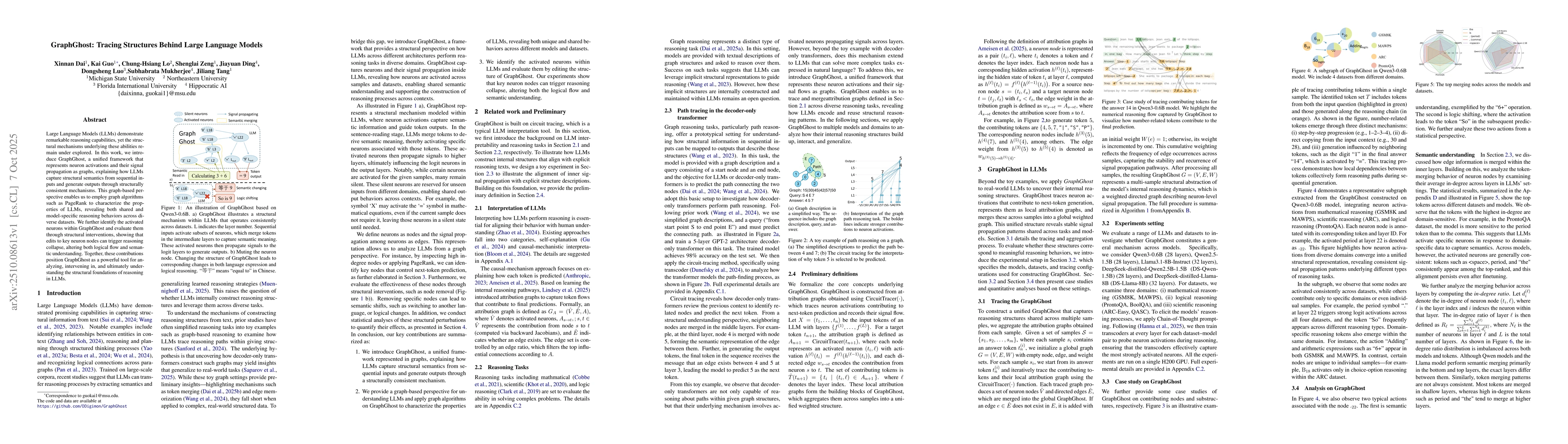 Thumbnail for GraphGhost: Tracing Structures Behind Large Language Models