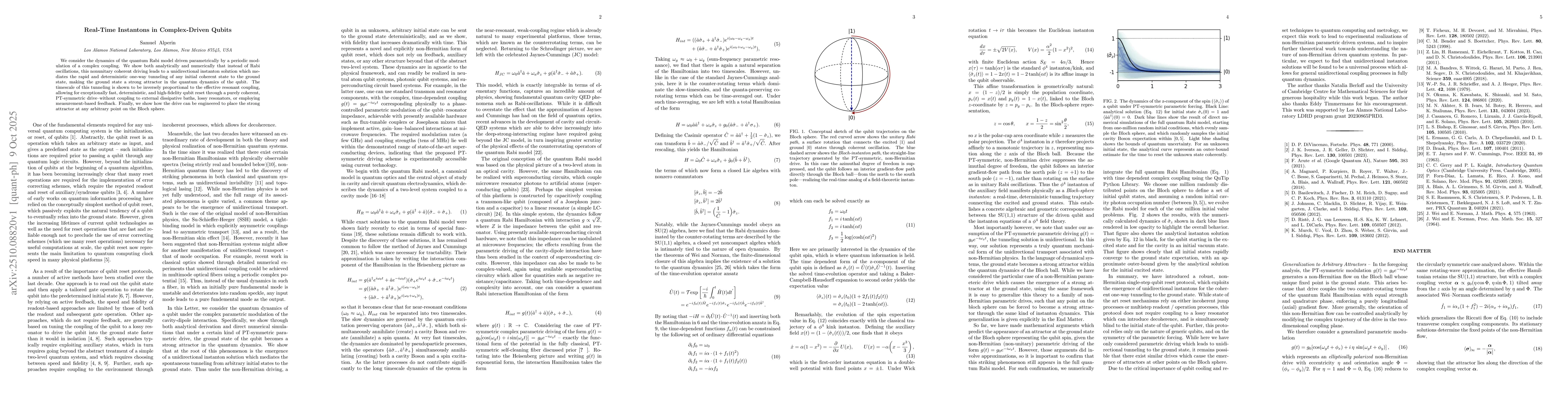 Thumbnail for Real-Time Instantons in Complex-Driven Qubits