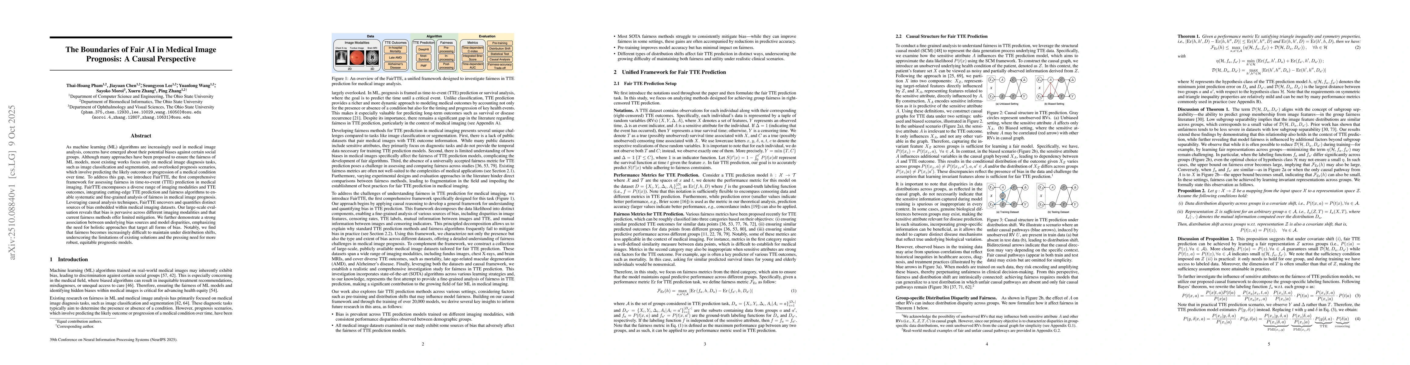 Thumbnail for The Boundaries of Fair AI in Medical Image Prognosis: A Causal
  Perspective