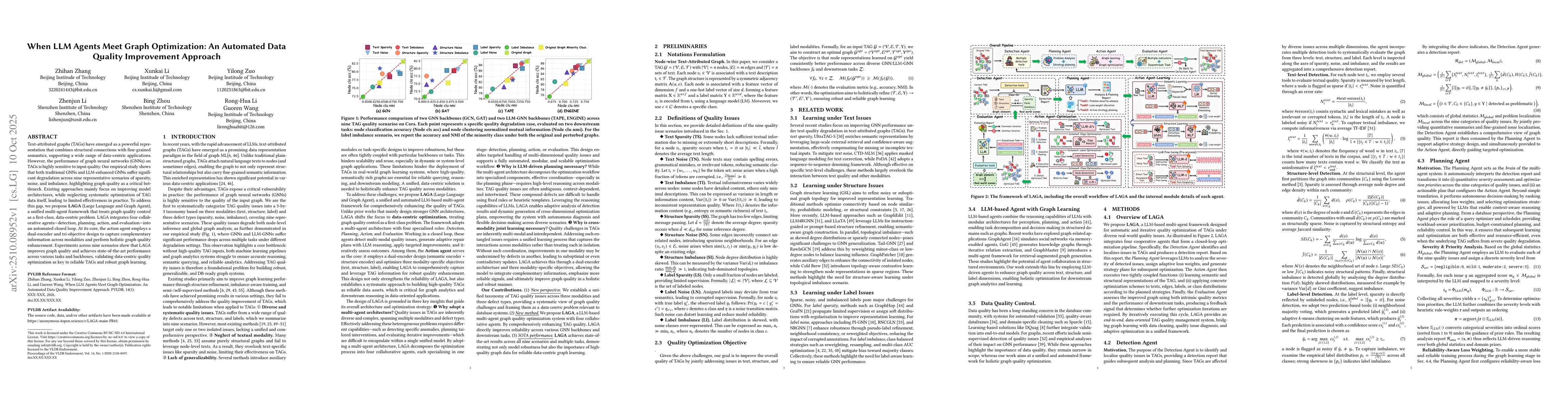 Thumbnail for When LLM Agents Meet Graph Optimization: An Automated Data Quality
  Improvement Approach