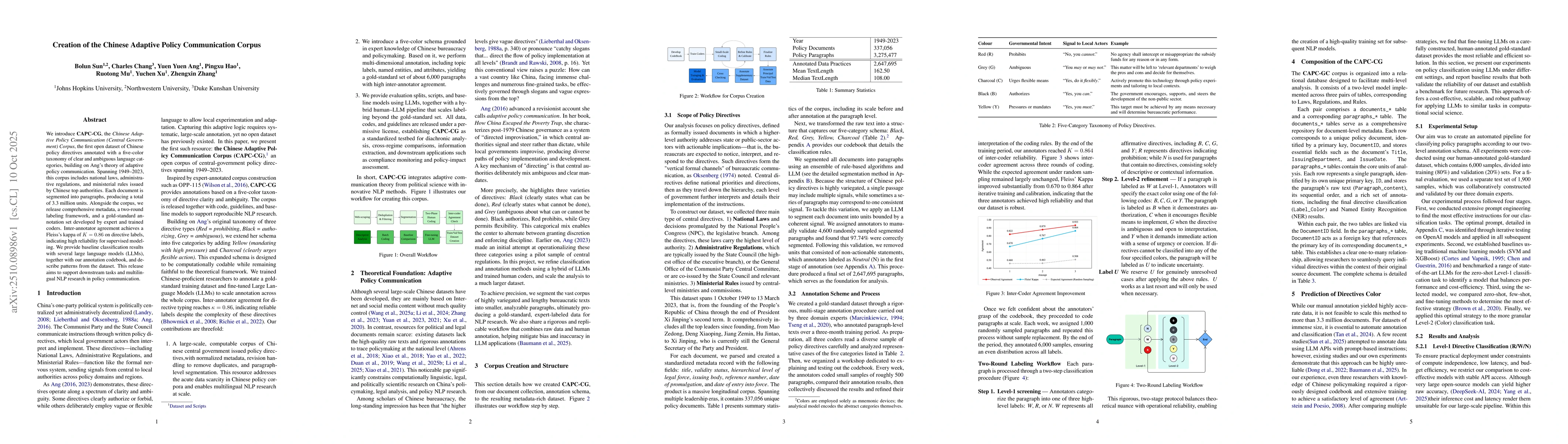 Thumbnail for Creation of the Chinese Adaptive Policy Communication Corpus