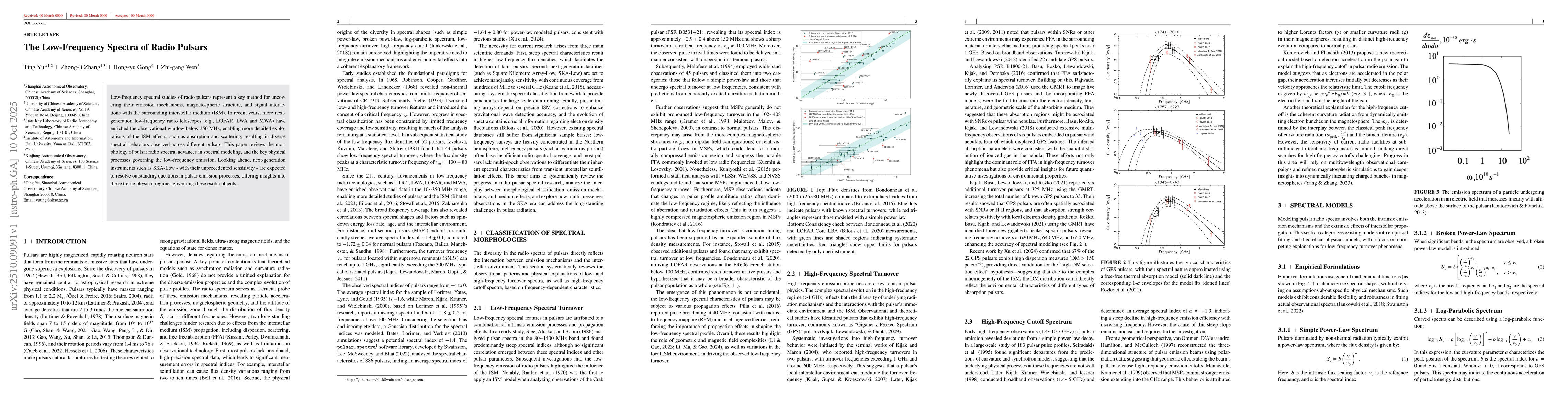 Thumbnail for The Low-Frequency Spectra of Radio Pulsars