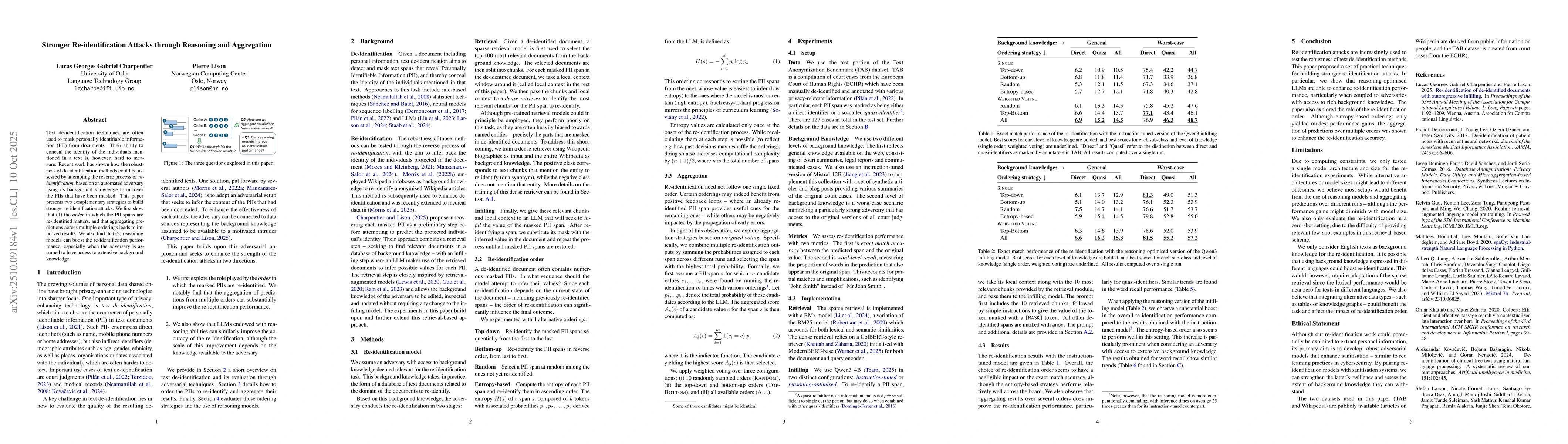 Thumbnail for Stronger Re-identification Attacks through Reasoning and Aggregation