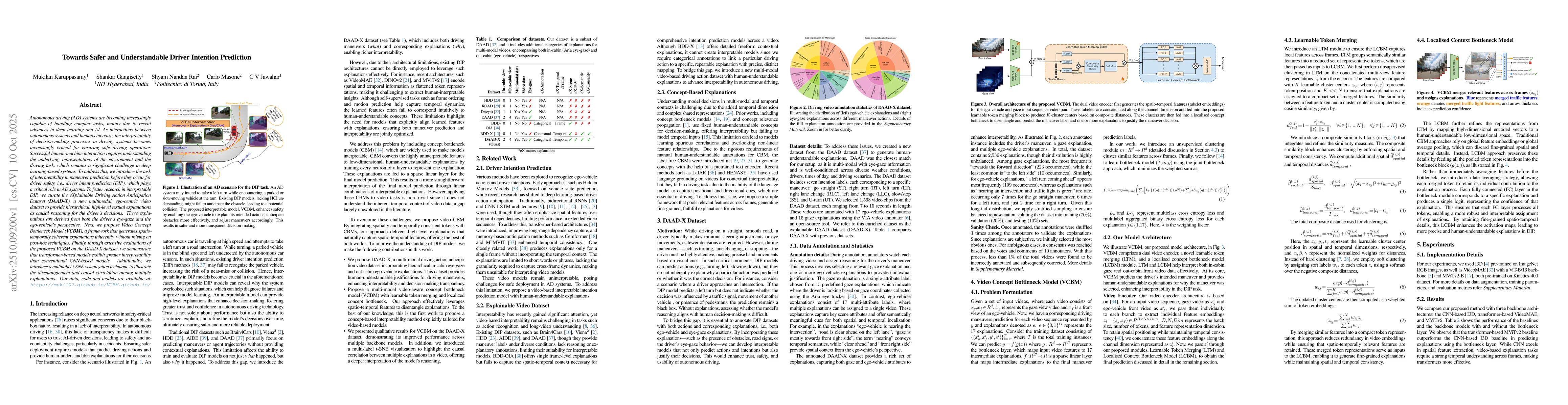 Thumbnail for Towards Safer and Understandable Driver Intention Prediction