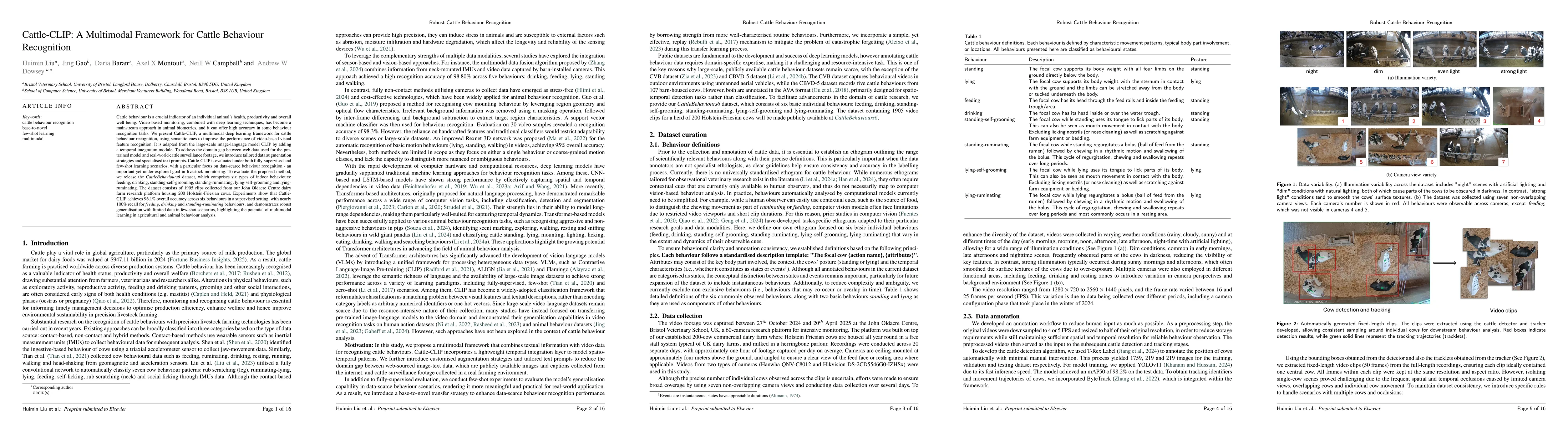Thumbnail for Cattle-CLIP: A Multimodal Framework for Cattle Behaviour Recognition