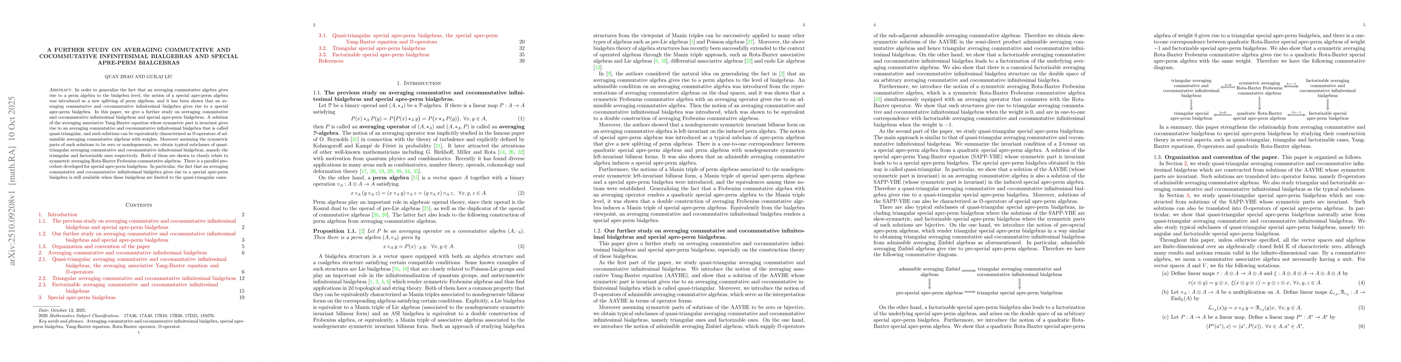 Thumbnail for A further study on averaging commutative and cocommutative infinitesimal
  bialgebras and special apre-perm bialgebras