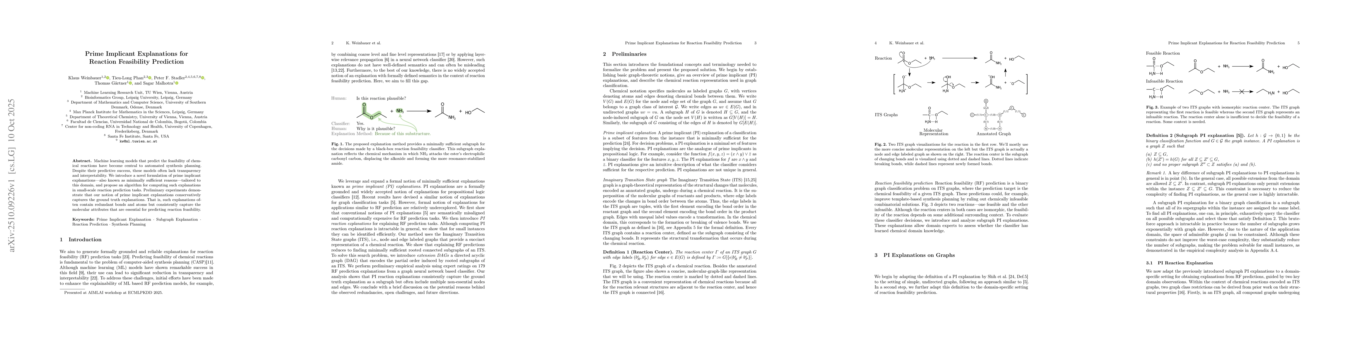 Thumbnail for Prime Implicant Explanations for Reaction Feasibility Prediction