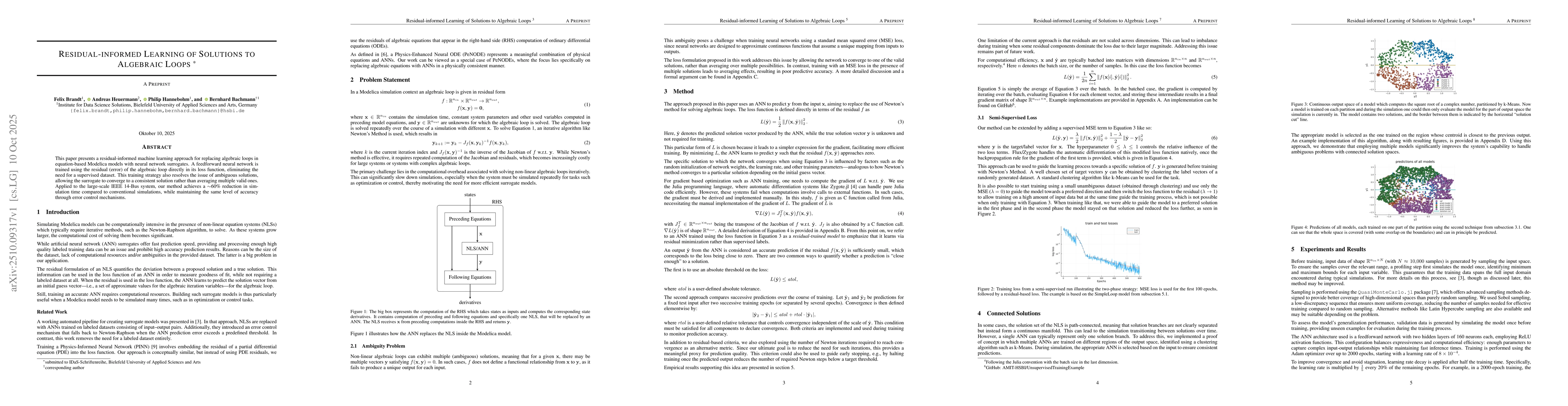 Thumbnail for Residual-Informed Learning of Solutions to Algebraic Loops