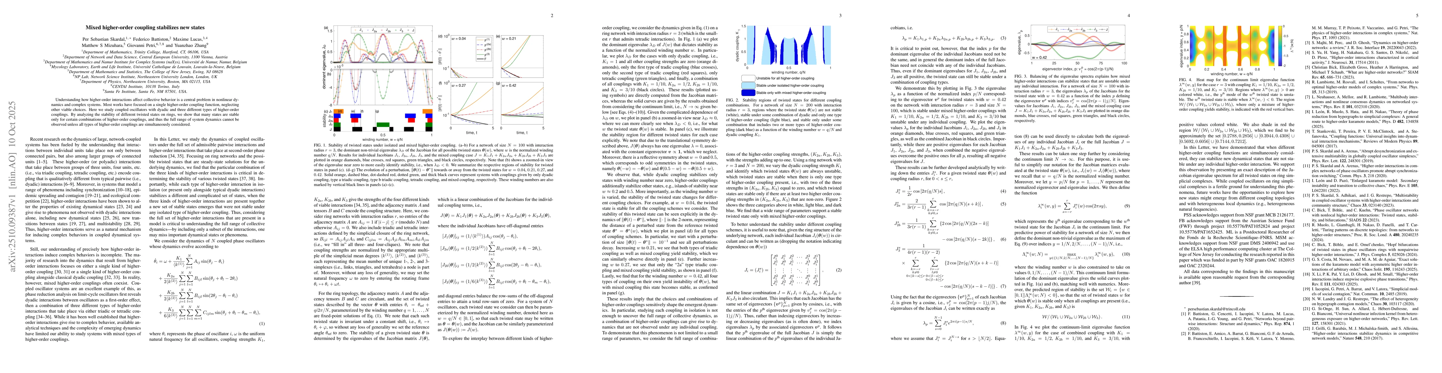 Thumbnail for Mixed higher-order coupling stabilizes new states
