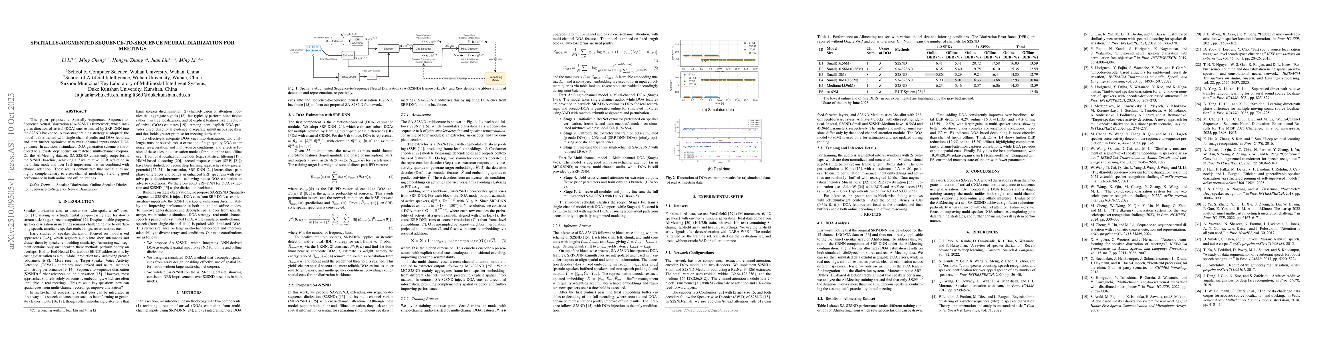 Thumbnail for Spatially-Augmented Sequence-to-Sequence Neural Diarization for Meetings