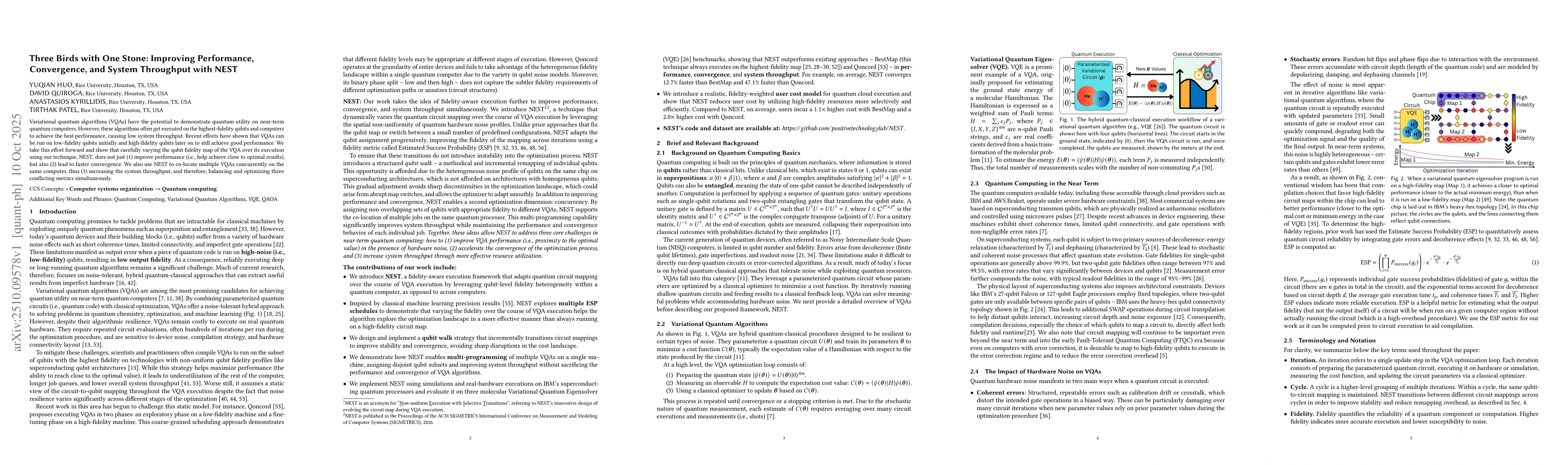 Thumbnail for Three Birds with One Stone: Improving Performance, Convergence, and
  System Throughput with Nest