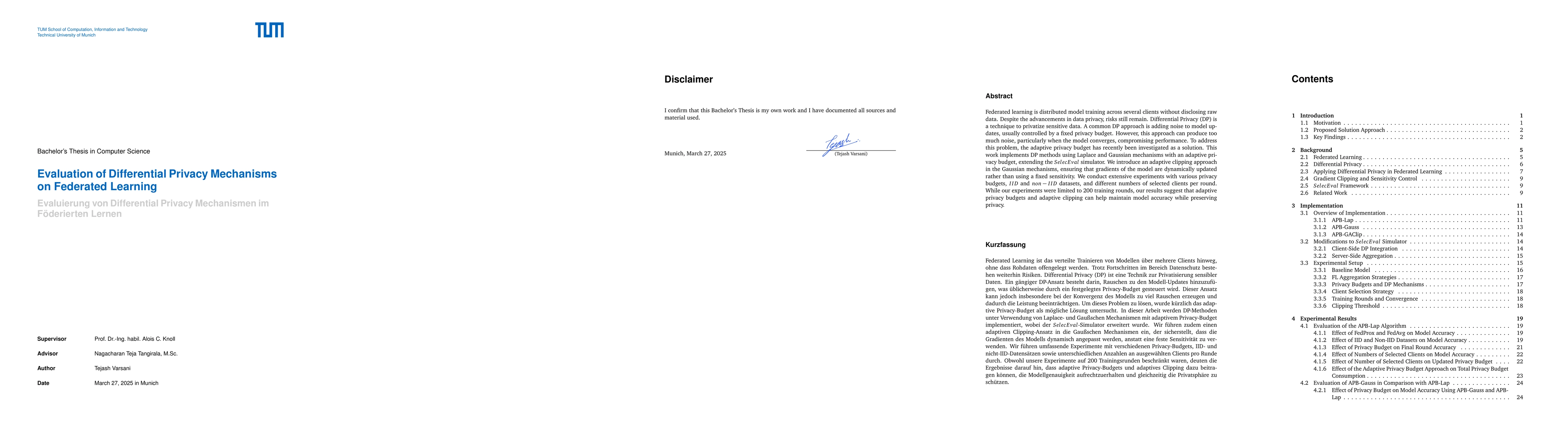 Thumbnail for Evaluation of Differential Privacy Mechanisms on Federated Learning